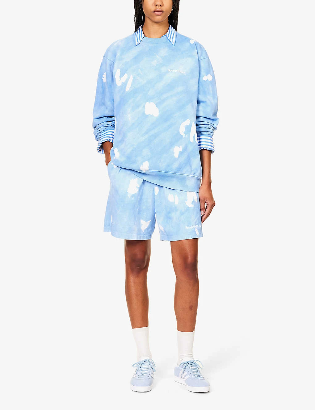 Serif Tie-dye Cotton-jersey Sweatshirt - Image 2