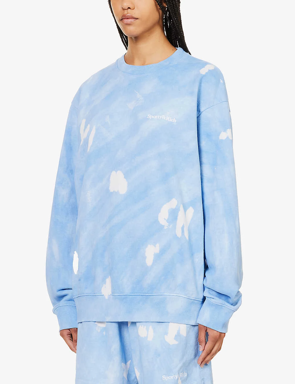 Serif Tie-dye Cotton-jersey Sweatshirt - Image 3