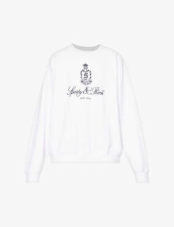 Vendome Brand-print Cotton Sweatshirt