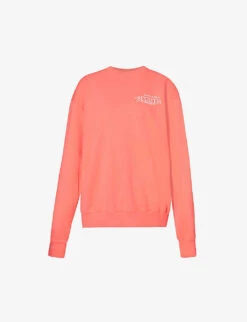 Bardot Crewneck Cotton-jersey Sweatshirt