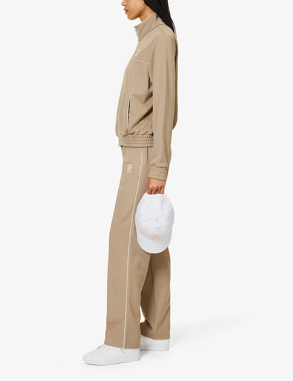 Runner Logo-print Straight-leg Mid-rise Woven Trousers - Image 2