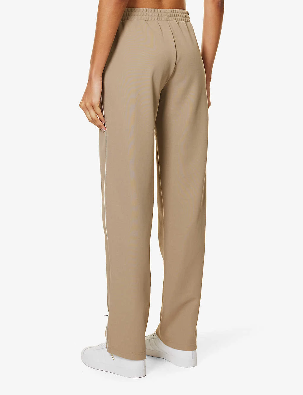 Runner Logo-print Straight-leg Mid-rise Woven Trousers - Image 4