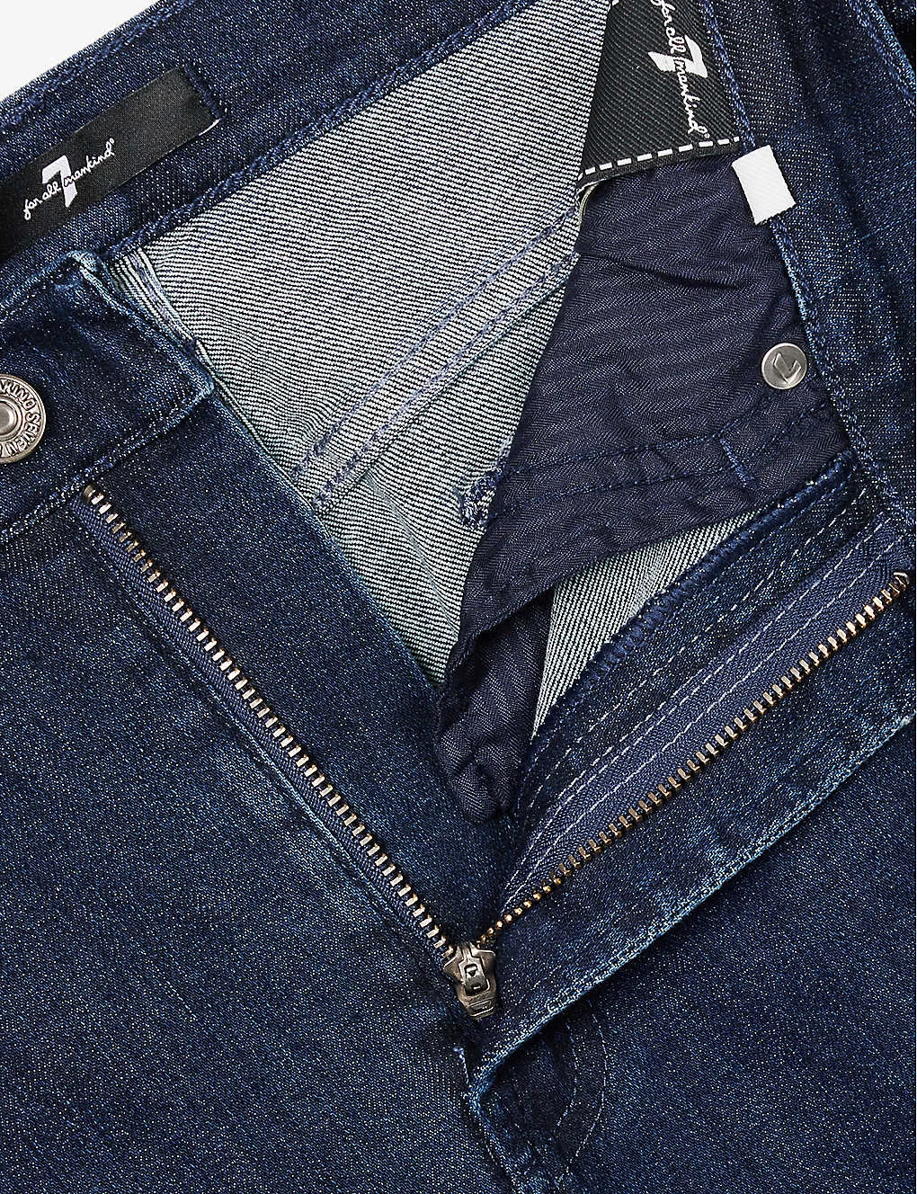 7 For All Mankind Modern Dojo High-rise Flared-leg Stretch-denim Jeans - Image 7